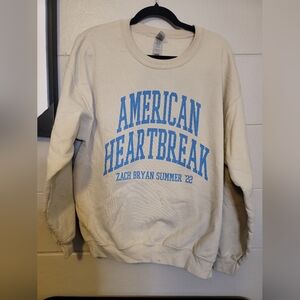 American Heartbreak Cream Sweatshirt